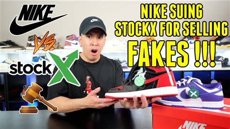 nike says stock x sells fakes|nike stockx lawsuit.